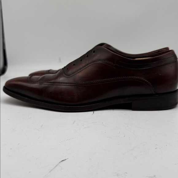 Salvatore Ferragamo 10 1/2 brown leather - Picture 5 of 7